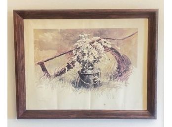 Listed Mid Century Artist Victor Olson-Signed & Dated 1977