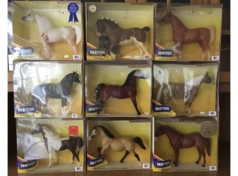 Lot Of 9 Breyer Model Horses GROUP B