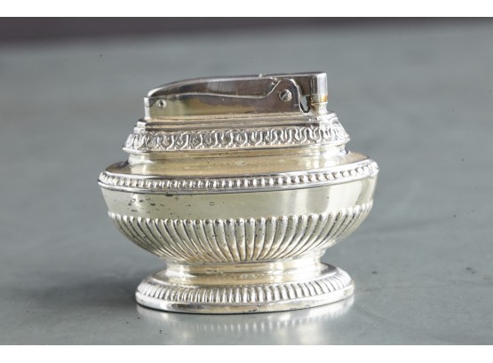 Ronson Silver Plate 'Queen Anne' Table Lighter, 1950's