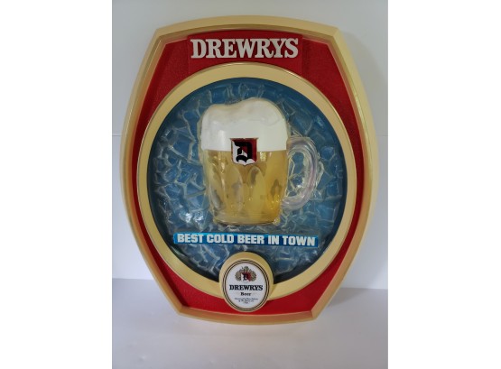 Vintage Drewrys Beer Bar Sign