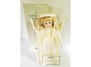 Limited Edition Seymour Mann Porcelain Angel Doll Like New In Box