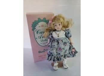 Carol Anne Porcelain Doll Collection By Bette Ball Birthstone Doll Sapphire