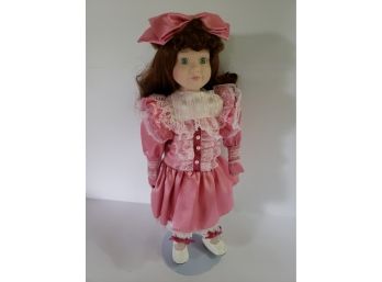 Princeton Gallery Porcelain Doll Collection Features 'Victoria Anne' Like New In Box