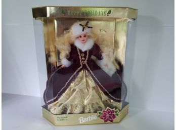 Barbie Happy Holidays Special Edition 1996 Like New In Box