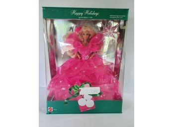 Barbie Happy Holidays Special Edition 1990 Like New In Box
