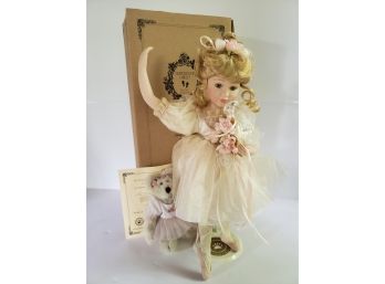 Yesterdays Child Porcelain Doll Collection 'Melissa Lynn With Katie ' Like New In Box