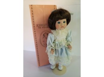 Kingstate Porcelain Doll Collection 'Kate' Like New In Box