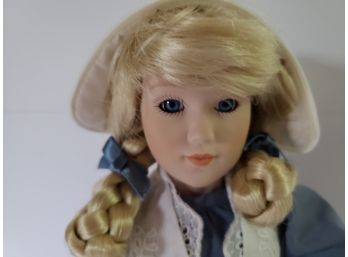 Lenox Porcelain Doll Collection Features 'Hannah, The Little Dutch Maiden' Like New In Box