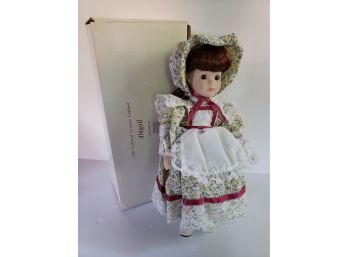 Princeton Porcelain Doll Collection Little Ladies Of Victorian England 'Abigail' Like New In Box