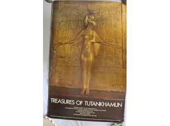 1976 Metropolitan Museum Of Art 1905 Treasures Of Tutankhamun Poster By Lee Boltin