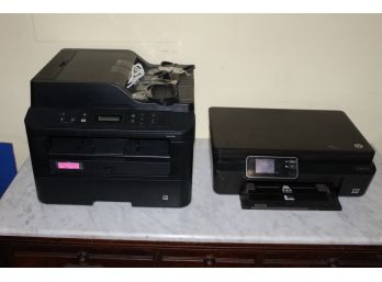 Two All-In-One Printer, Fax Copiers By Dell And HP
