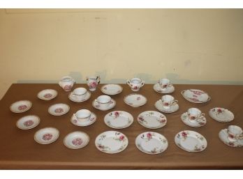 German Made Floral Pattern Tea And Coffee Sets - Over 30 Pieces