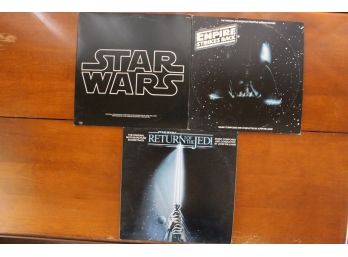 Star Wars Trilogy Movie Soundtracks On LP Records