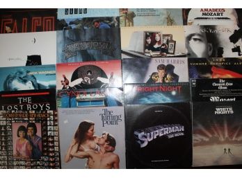 Collection Of 20 LP Records Including Bon Jovi, Cyndi Lauper, Sting & Soundtrack Albums