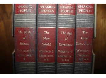 A History Of English Speaking People By Winston Churchill 4 Book Set