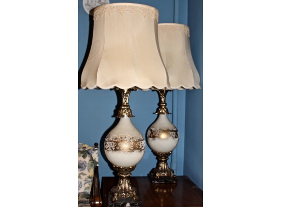 Set Of Antique Lamps