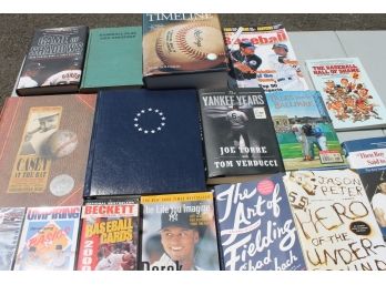 Great Collection Of Baseball Related Books