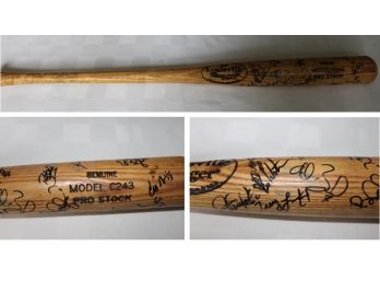 Autographed Louisville Slugger 125 Baseball Bat Model C243