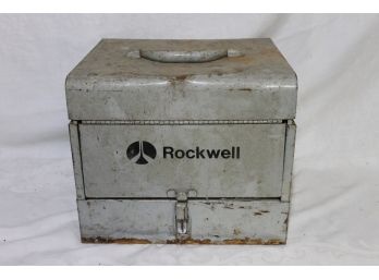 Working Rockwell 317 Circular Saw In Original Steel Case