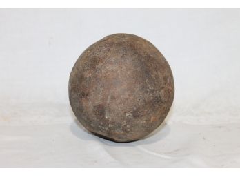 Vintage Cannonball Stands Approximately  6'Round