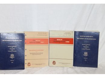 State Of Connecticut Dept. Of Transportation Boca National Codes Books - 4 In All