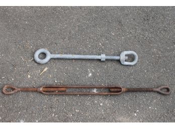 Pair Of Large Turnbuckles 24' And 36'