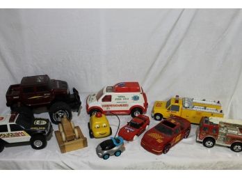 Vintage Collection Of Cars And Trucks By Buddy 'L', Tonka, Nikko And More