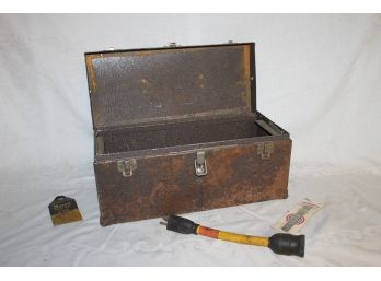 Vintage Tool Box And Contents