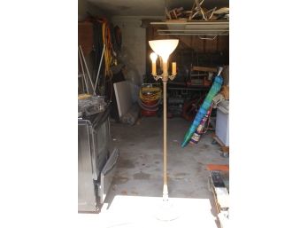 Vintage Floor Lamp For Parts Repair - Stands 63' Tall