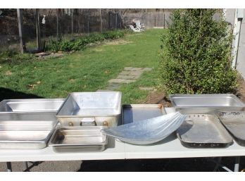 Aluminum Baking Pans Trays Commercial Grade By Winco & NSF