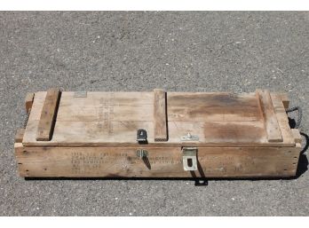 Ammunition Box For Cannon With Explosive Projectiles - Howitzer