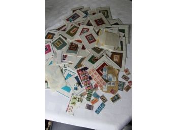 Large Collection Of Vintage Stamps