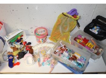 Mixed Lot Of Small Toy's Including Doctor's Set, Little People & Lots More