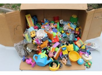 Large Box Full Of Vintage Toys