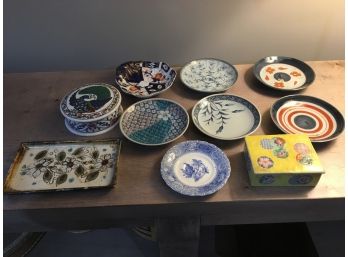Assorted Lot Of Small Dishes