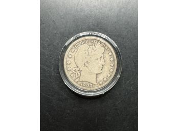 1903-S Barber Silver Half Dollar