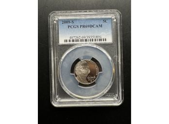 2009-S PCGS PR69DCAM Nickel