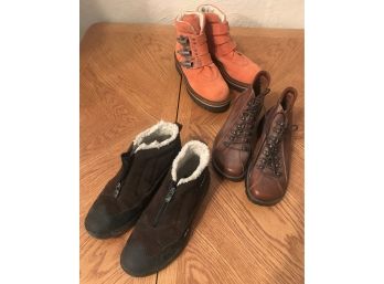 Three Pairs Of Ladies Boots