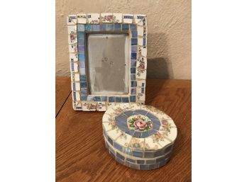 Mosaic Frame & Lived Box