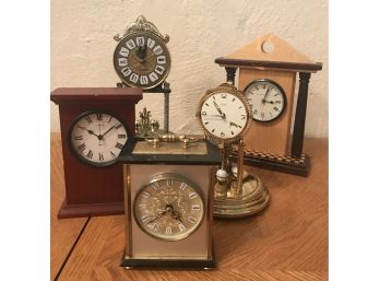 Five Various Clocks