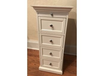 Four Drawer Stand In White