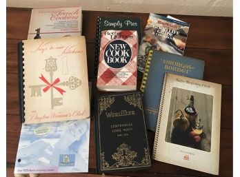 Lot Of Cookbooks, New And Vintage