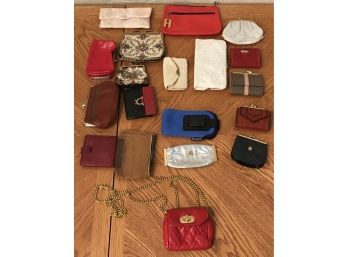 Large Lot Of Wallets And More
