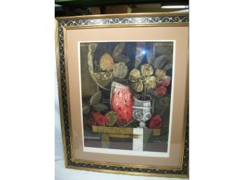 Sunal Alvar - 72/150 Signed / Numbered Print - In Hand Painted Frame