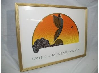 Interesting Advertising Piece For Chalk & Vermilion By ERTE