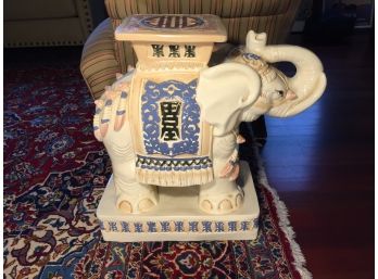 Molded Composite Elephant Table