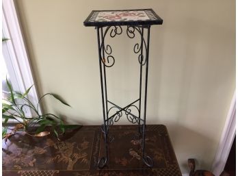 Wrought Iron Tile Top Stand