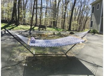 Portable Hammock With Metal Stand