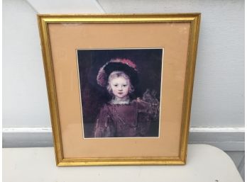 Framed Print Of Rambrant's Son, Titus