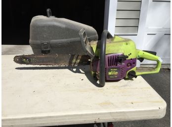 Poulan 'Wild Thing' 18' Chain Saw With Carry Case